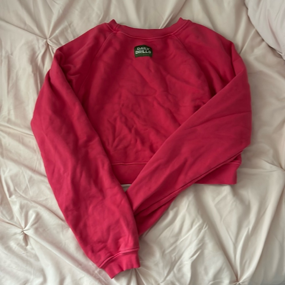 DAILY DRILLS pink pullover